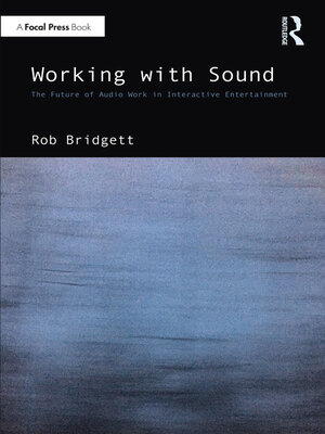 cover image of Working with Sound